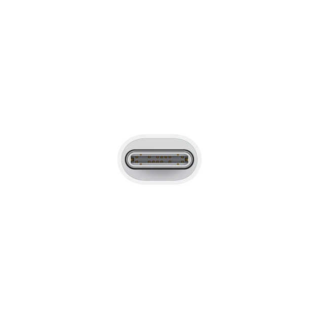 Adapter Apple USB-C to Lightning do iPhone, iPad White (MUQX3) - obraz 2