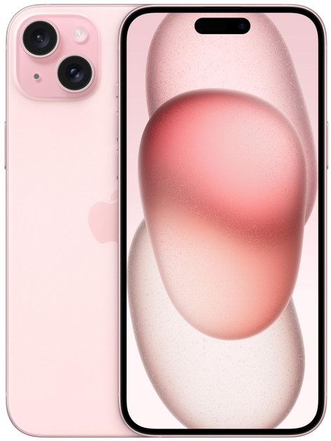 Smartfon Apple iPhone 15 Plus 128GB Pink (MU103) - obraz 1