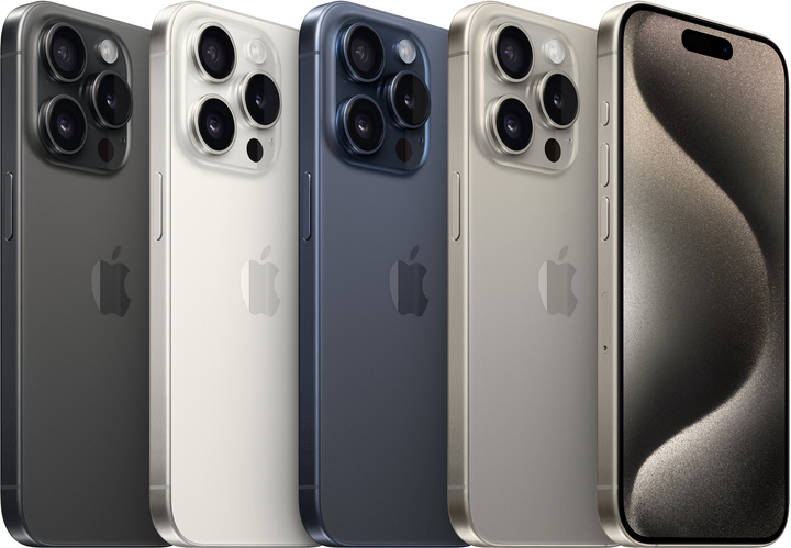 Мобільний телефон Apple iPhone 15 Pro 256GB Black Titanium (MTV13) - зображення 6