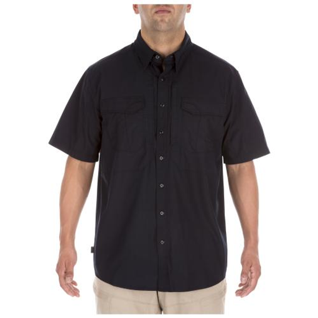 Сорочка тактична з коротким рукавом 5.11 Stryke Shirt - Short Sleeve Dark Navy M - изображение 1