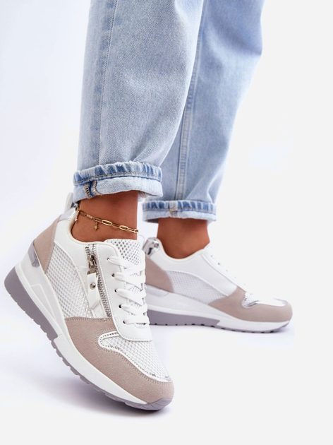 Sneakersy damskie na koturnie Sivan 38 Wielokolorowe (5905677658620) - obraz 8