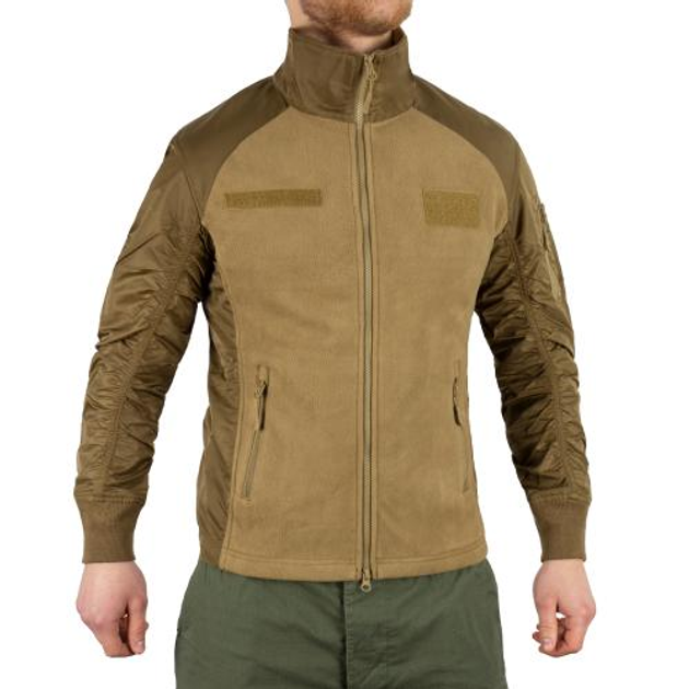 Куртка флісова Sturm Mil-Tec USAF Jacket Dark Coyote Dark Coyote 2XL - зображення 1