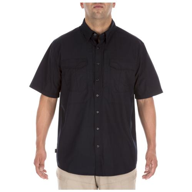 Сорочка тактична з коротким рукавом 5.11 Stryke Shirt - Short Sleeve Dark Navy S - изображение 1