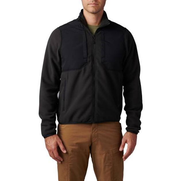 Куртка флісова 5.11 Tactical Mesos Tech Fleece Jacket Black M - изображение 1