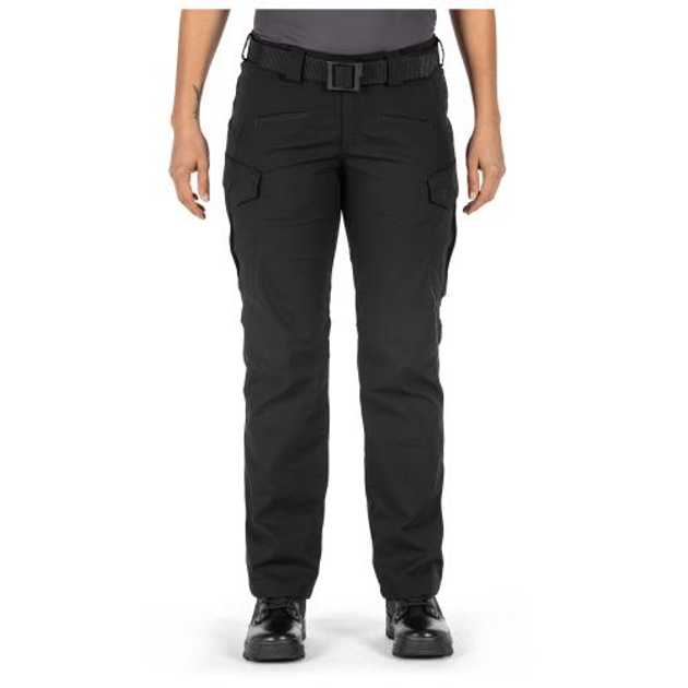 Штани тактичні жіночі 5.11 Tactical Women's Icon Pants Black 4-Regular - зображення 1