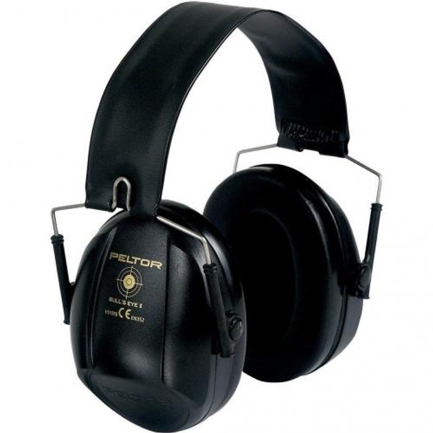 Навушники стрілецькі PELTOR BULL'S EYE I PROTECTIVE EARMUFF Black єдиний - зображення 1