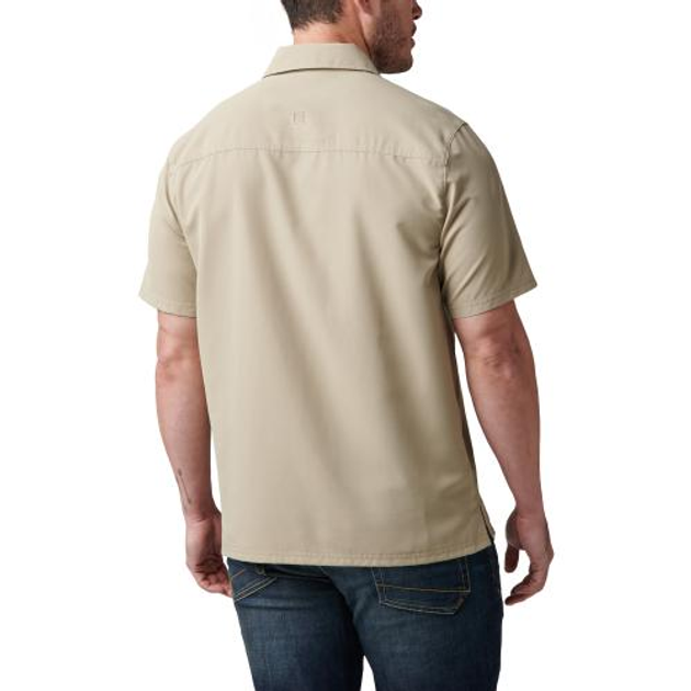 Сорочка тактична 5.11 Tactical Marksman Utility Short Sleeve Shirt Khaki L - изображение 2
