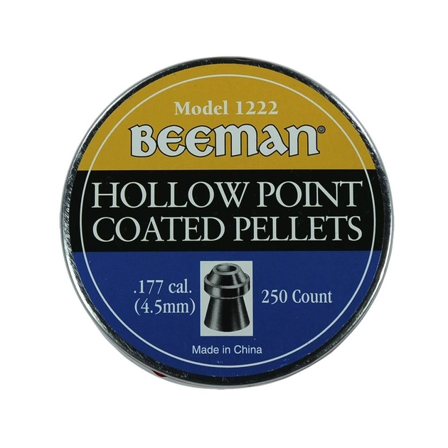 Кулі свинцеві Beeman Hollow Point Pellets 0,47 г 250 шт - зображення 1