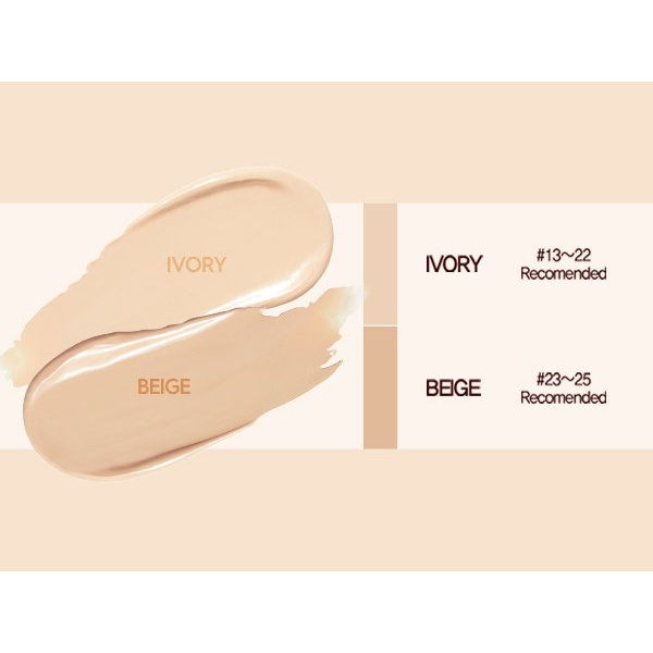 Тональный кушон ESPOIR PRO TAILOR BE NATURAL CUSHION с натуральным финишем, 14g+14g SPF50 PA++++ - изображение 3