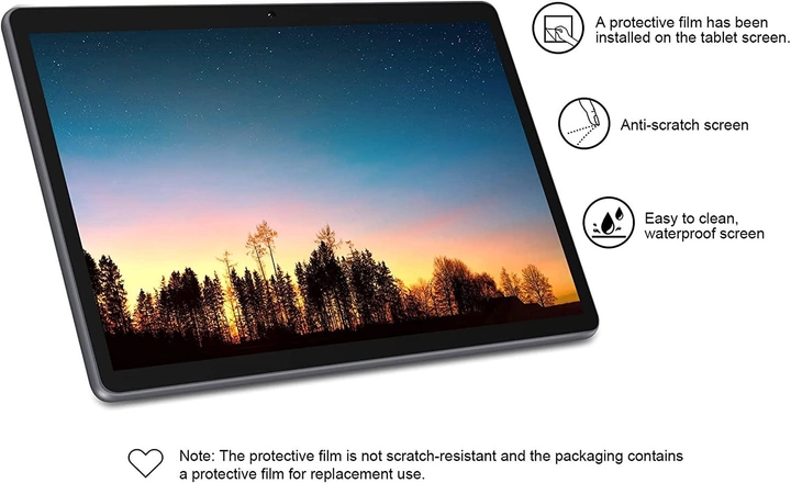 Планшет 10" Goodtel G2 4/64Gb 4 ядра Android 10 8000 mAh Черный - изображение 3
