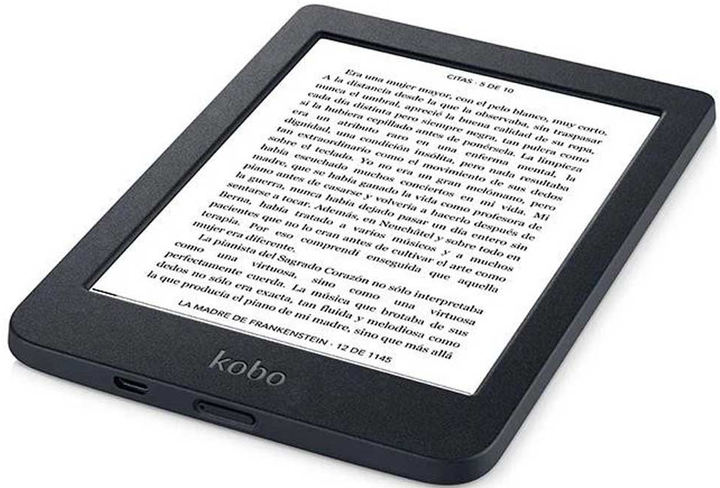 Электронная книга 6" Kobo Nia N306 / 8Gb / Wi-Fi / Сенсорный E-Ink экран (1024 x 758) / 168 часов работы от батареи / Черный(N306-KU-BK-K-EP) Б/В - изображение 3