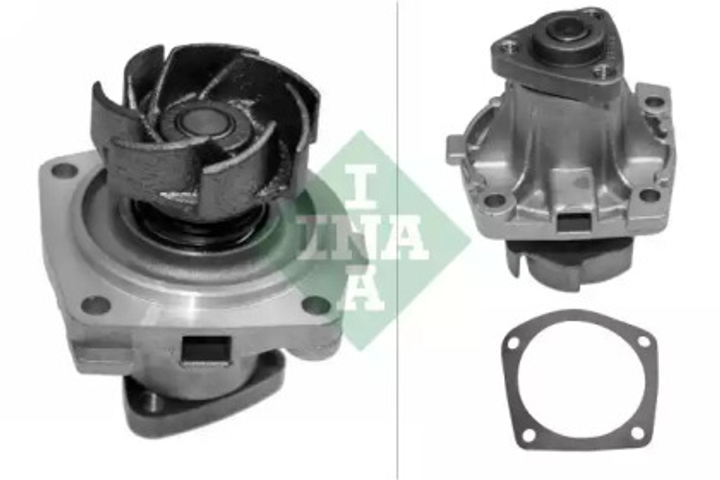 Насос охолоджувальної рідини, охолодження двигуна INA 538 0435 10 - зображення 2