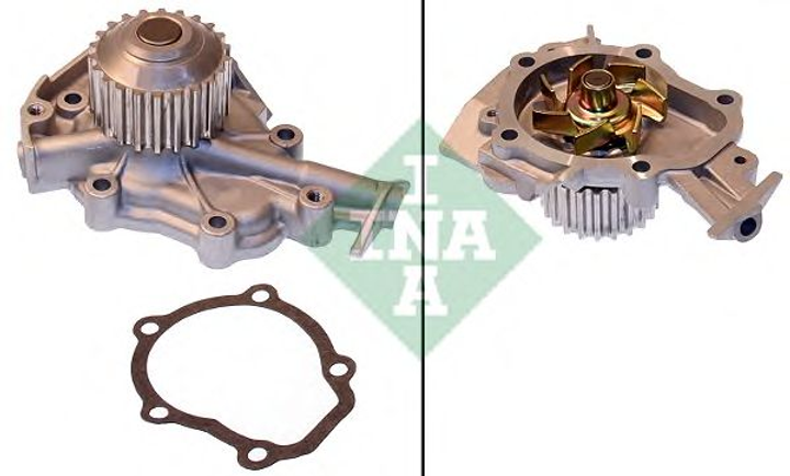 Насос охолоджувальної рідини, охолодження двигуна INA 538 0061 10 - зображення 2
