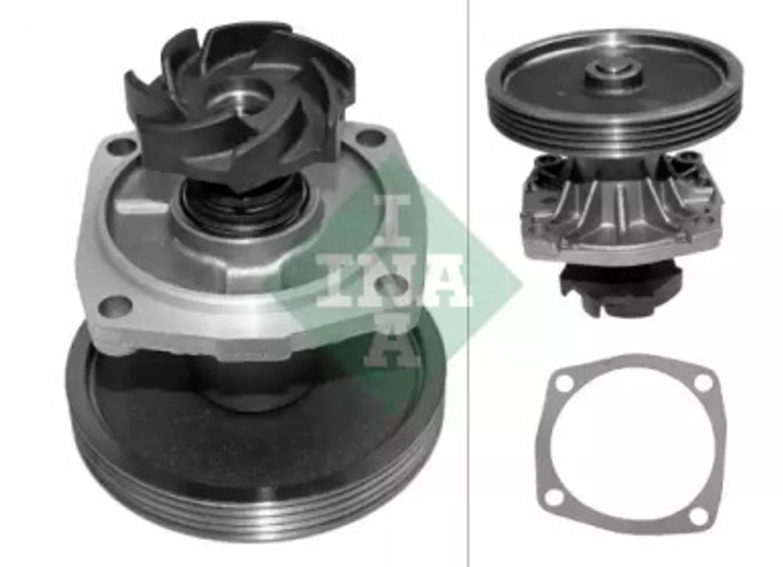 Насос охлаждающей жидкости, охлаждение двигателя INA 538 0429 10 - изображение 2