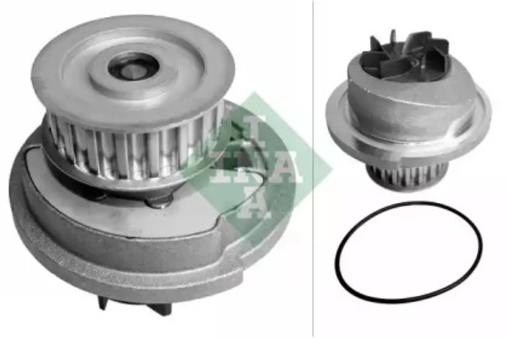 Насос охлаждающей жидкости, охлаждение двигателя INA 538 0302 10 - изображение 2