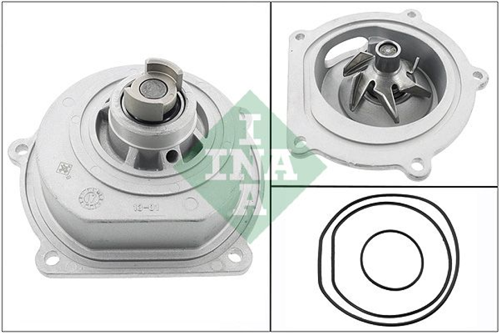 Насос охлаждающей жидкости, охлаждение двигателя INA 538 0741 10 - изображение 1