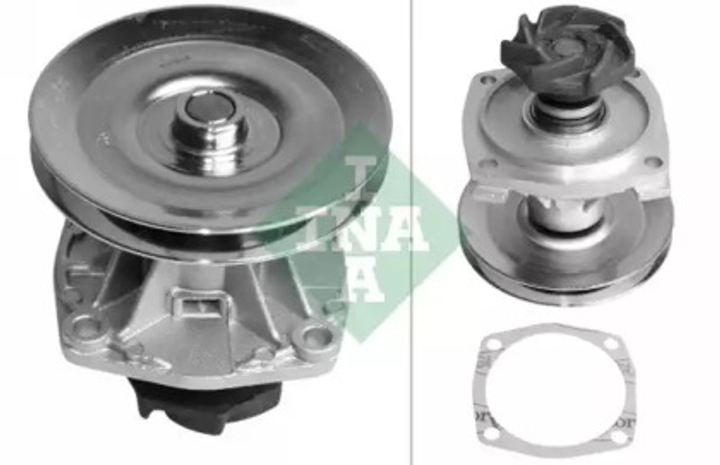 Насос охлаждающей жидкости, охлаждение двигателя INA 538 0451 10 - изображение 2
