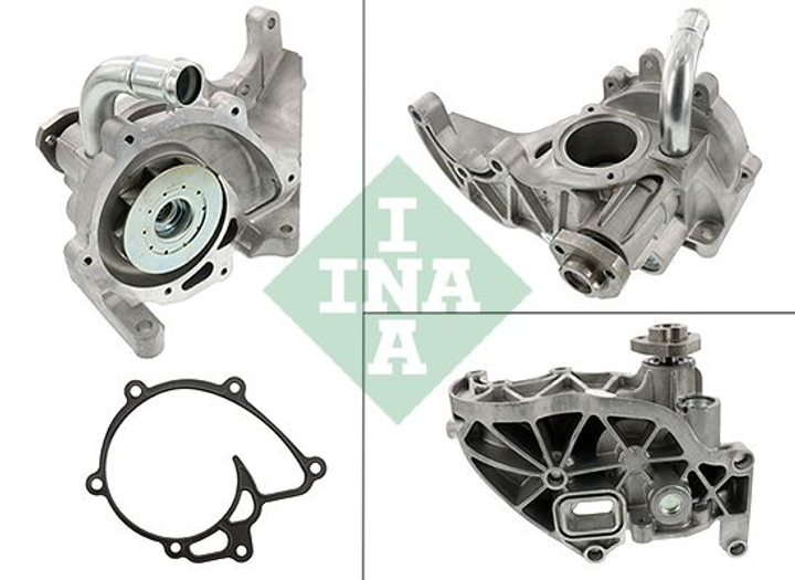 Насос охлаждающей жидкости, охлаждение двигателя INA 538 0710 10 - изображение 1
