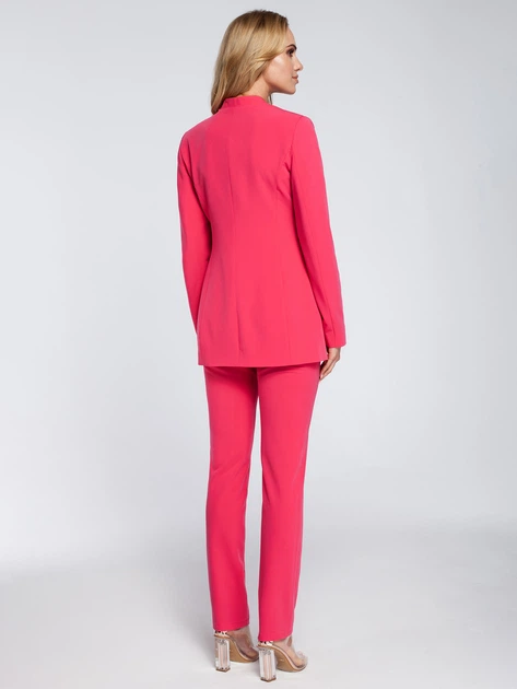 Піджак подовжений жіночий Made Of Emotion M304 L Pink (5902041183795) - зображення 4