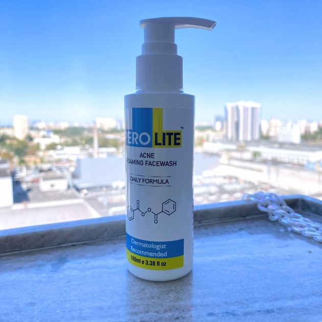 Пенка для умывания против акне перолайт ELEGANT Perolite Benzoyl
