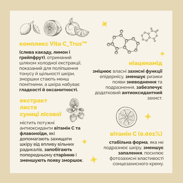 Солнцезащитный крем с эффектом осветления и сияния Needly Vita C Glow Tone Up Sun 50+ PA++++ - изображение 6