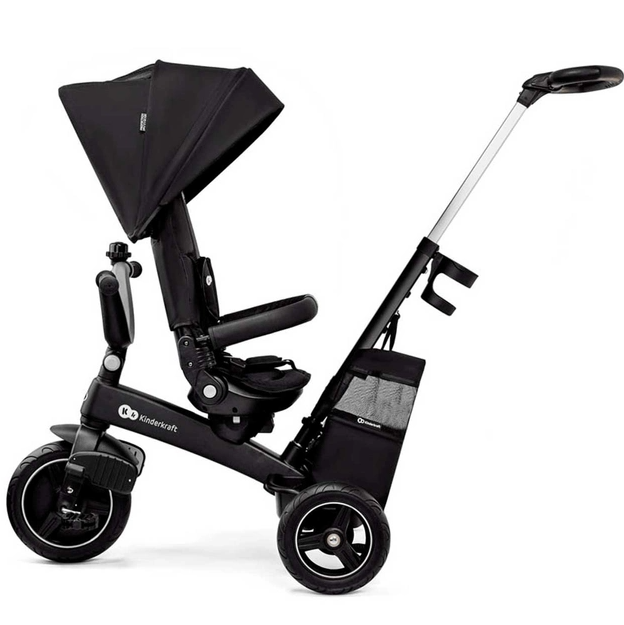 Трехколесный велосипед Kinderkraft Easytwist Black (KREASY00BLK0000) - Фото 4 Трехколесный велосипед Kinderkraft Easytwist Black (KREASY00BLK0000) - изображение 4