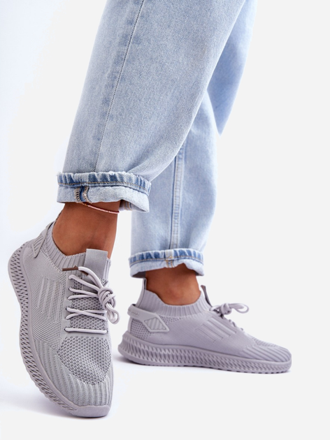 Sneakersy damskie Zauna 36 Szare (5905677638950) - obraz 7