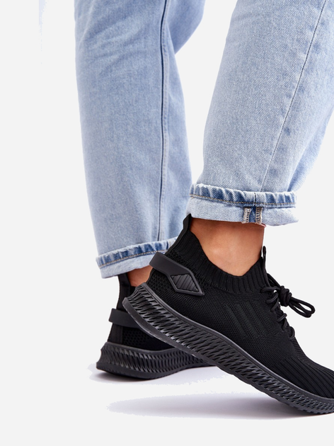 Sneakersy damskie Zauna 40 Czarne (5905677638752) - obraz 8