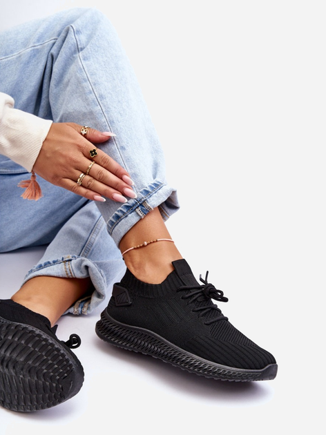 Sneakersy damskie Zauna 41 Czarne (5905677638769) - obraz 4