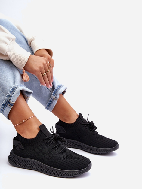 Sneakersy damskie Zauna 41 Czarne (5905677638769) - obraz 6