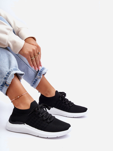 Sneakersy damskie Nikilla 39 Czarne (5905677458213) - obraz 5