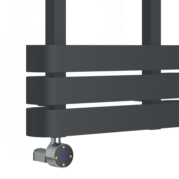 ТЕН для рушникосушки Onlyheat Argent Chrome Pro 0.6 кВт з трійником (прихований монтаж) - изображение 3