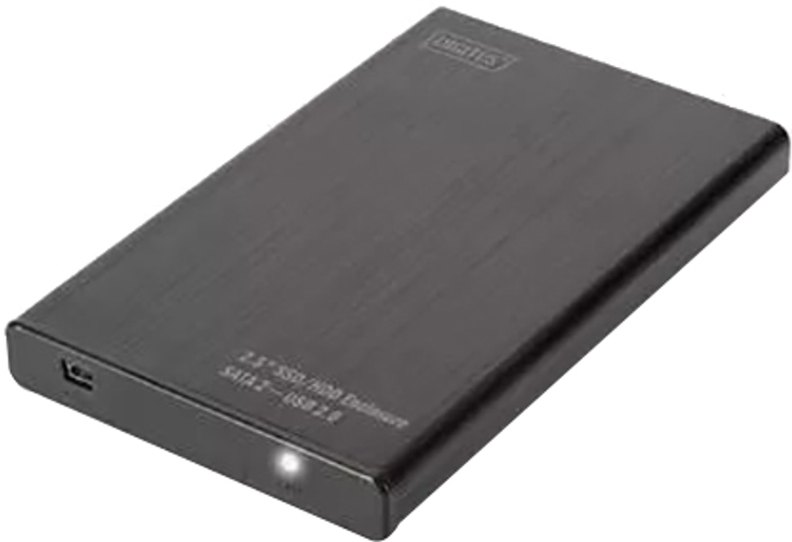 Zewnętrzna kieszeń Digitus na 2,5-calowy dysk SSD/HDD SATA II (DA-71104) - obraz 1