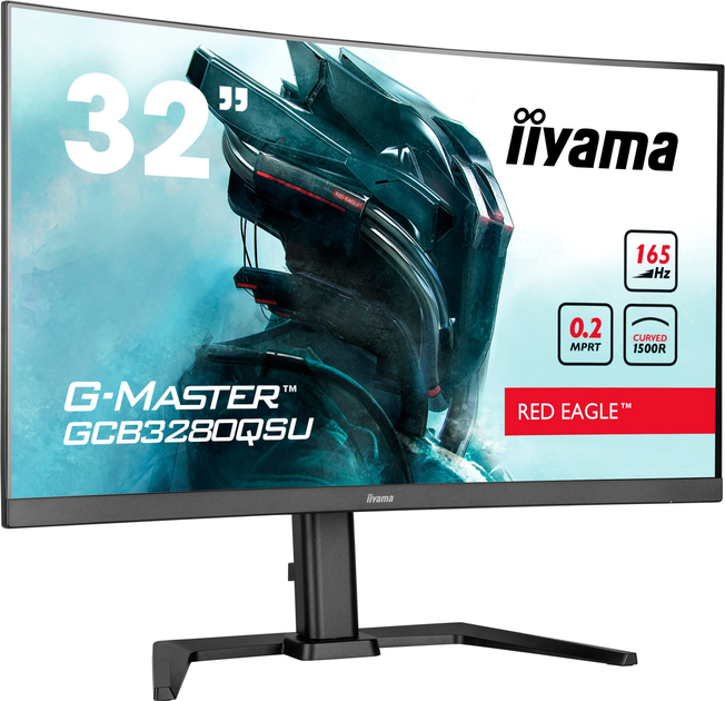 Monitor 31.5" iiyama G-Master GCB3280QSU-B1 Red Eagle - obraz 2