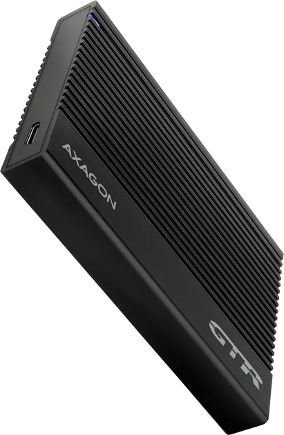 Obudowa zewnętrzna Axagon na dysk SSD/HDD 2,5" USB 3.2 Gen 2 — SATA 6G Czarny (EE25-GTR) - obraz 1