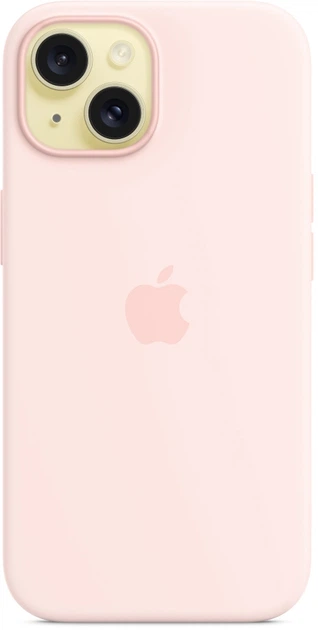 Etui Apple MagSafe Silicone Case do Apple iPhone 15 Light Pink (MT0U3) - obraz 3