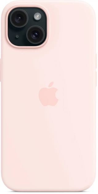 Etui Apple MagSafe Silicone Case do Apple iPhone 15 Light Pink (MT0U3) - obraz 5