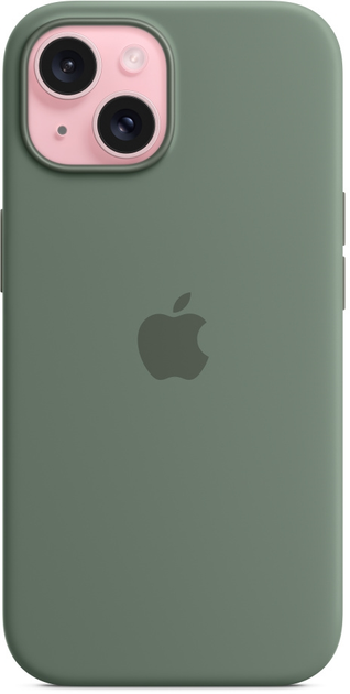 Etui Apple MagSafe Silicone Case do Apple iPhone 15 Cypress (MT0X3) - obraz 2