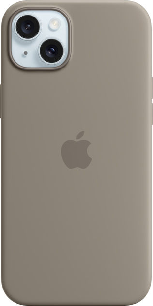 Панель Apple MagSafe Silicone Case для Apple iPhone 15 Plus Clay (MT133) - зображення 1