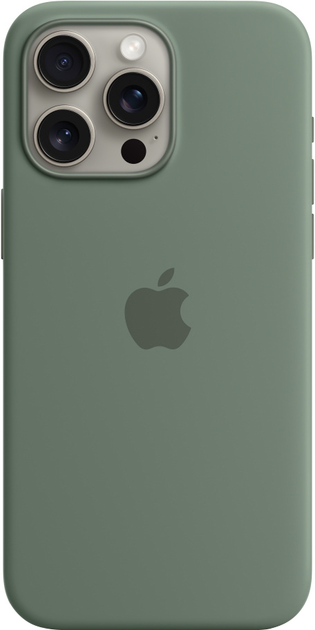 Etui Apple MagSafe Silicone Case do Apple iPhone 15 Pro Max Cypress (MT1X3) - obraz 1