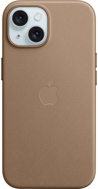 Панель Apple MagSafe FineWoven Case для Apple iPhone 15 Taupe (MT3C3) - зображення 1
