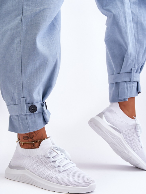 Sneakersy damskie Nikilla 36 Białe (5905677458053) - obraz 3
