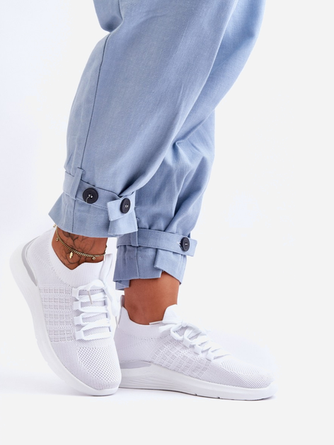 Sneakersy damskie Nikilla 38 Białe (5905677458084) - obraz 6