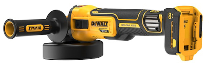 Szlifierka kątowa wielobiegowa DeWalt XR 18 V z FV ADV bez akumulatora i ładowarki (DCG409VSN-XJ) - obraz 3