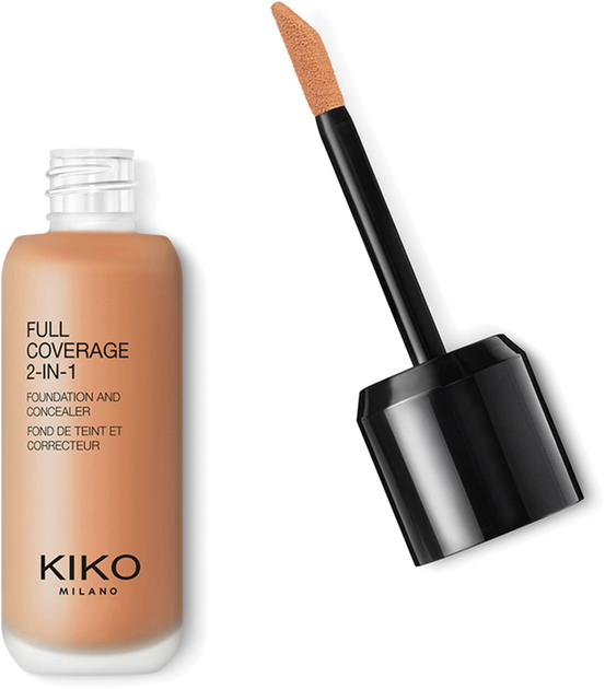 Podkład Kiko Milano Full Coverage 2-in-1 Foundation & Concealer Neutral 80 25 ml (8025272636544) - obraz 1