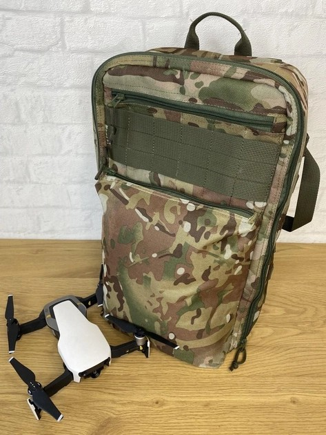 Тактический рюкзак для дрона DJI mavic сумка для квадрокоптера 45*25*15 см, Чехол для Мавика Мультикам - изображение 1