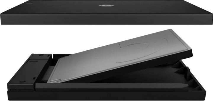 Зовнішня кишеня Icy Box для SSD/HHD 3.2 Gen 1 Type-A/Type-C Black (IB-200T-C3) - зображення 3