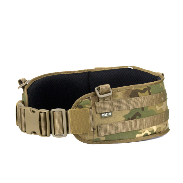 Разгрузочный пояс Dozen Tactical War Belt Hard Frame "MultiCam" L - изображение 1