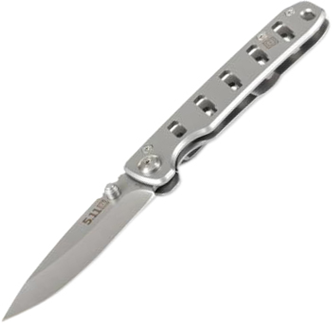 Нож 5.11 Tactical Base 3DP Knife 51156-988 Серебристый (2000980538850) - изображение 1