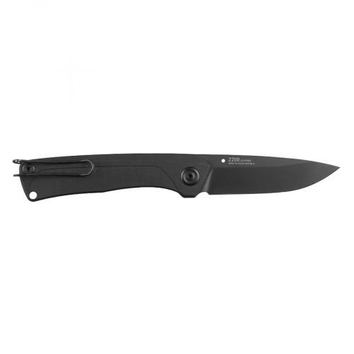 Нож складной ANV Knives Z200 DLC, Liner lock, G10, Plain Edge ANVZ200-018 Черный (2000980604623) - изображение 2